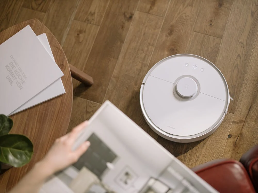 Christmas gift ideas for mom like a smart robot vacuum cleaner that can effortlessly clean the floors 